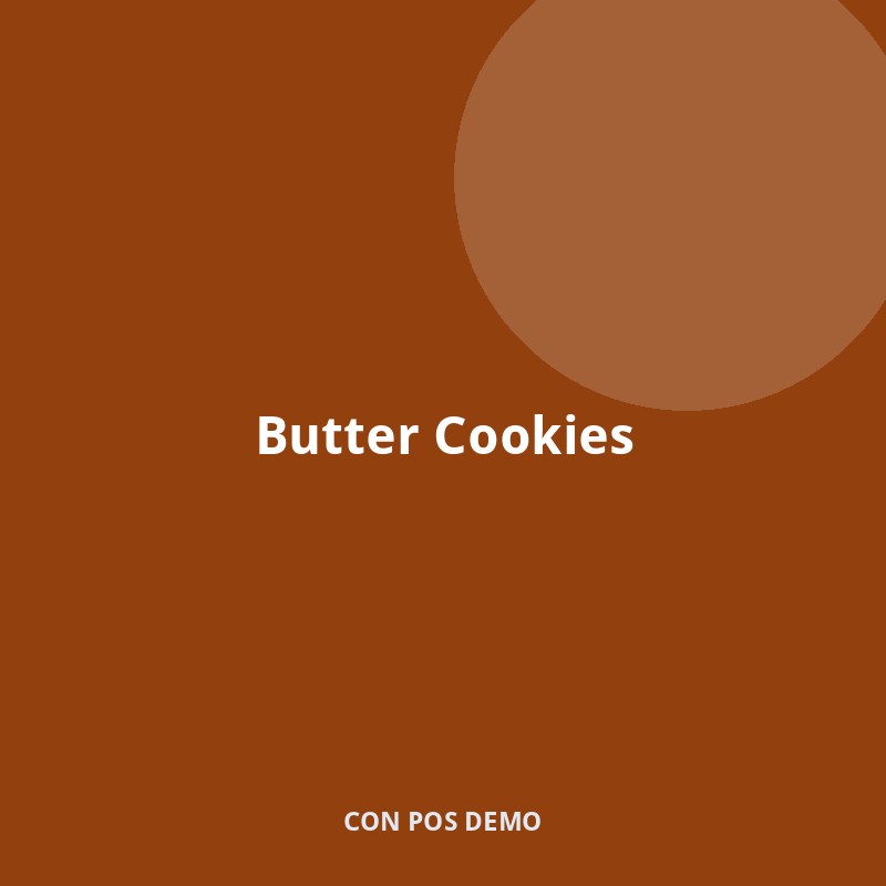 Butter Cookies
