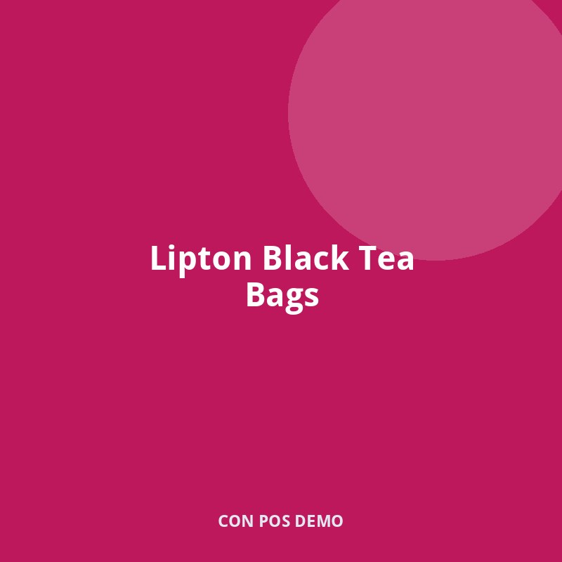 Lipton Black Tea Bags