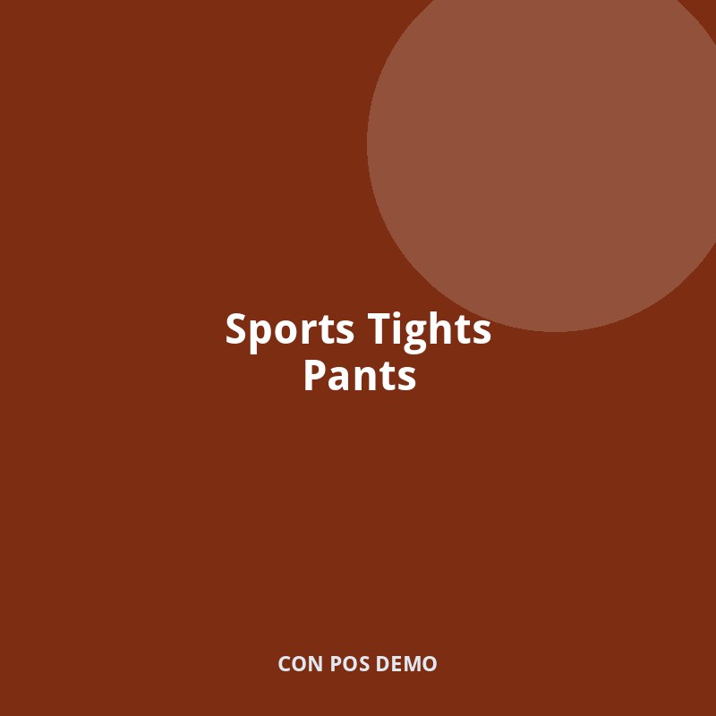 Sports Tights Pants