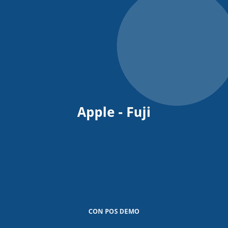 Apple - Fuji