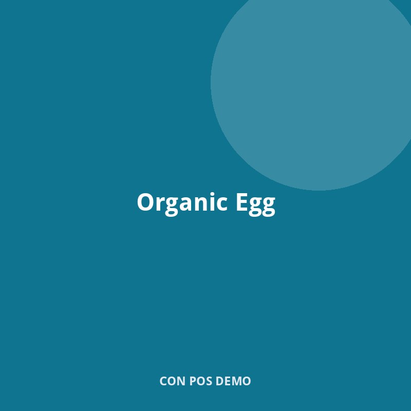 Organic Egg